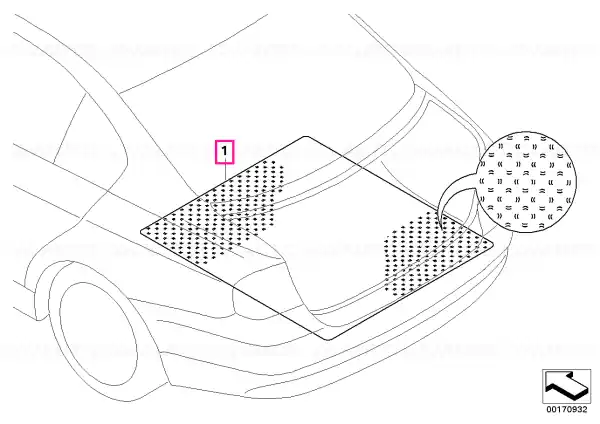 Non-skid mat E88 - BMW Ofertă