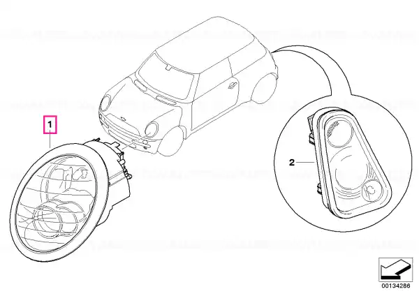 Cumpără online Kit retrofit far xenon Facelift - BMW - Mini