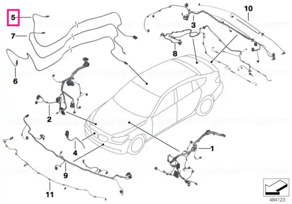 Nu rata Cablu B+ modul siguranță releu 16MM² 16 MM² - BMW