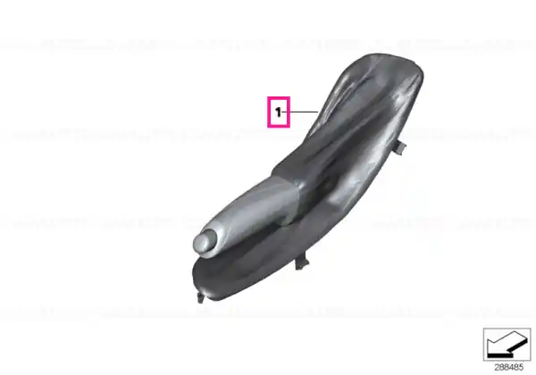 Nu rata Parking brake handle with Alcantara boot M PERFORMANCE - BMW