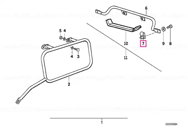 Chilipir Clemă SW - BMW Motorrad