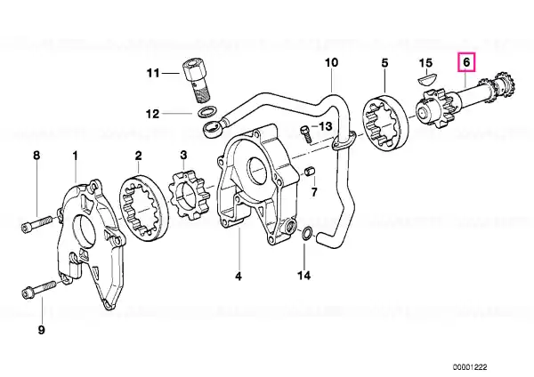 Ofertă limitată Arbore auxiliar Z=17 - BMW Motorrad