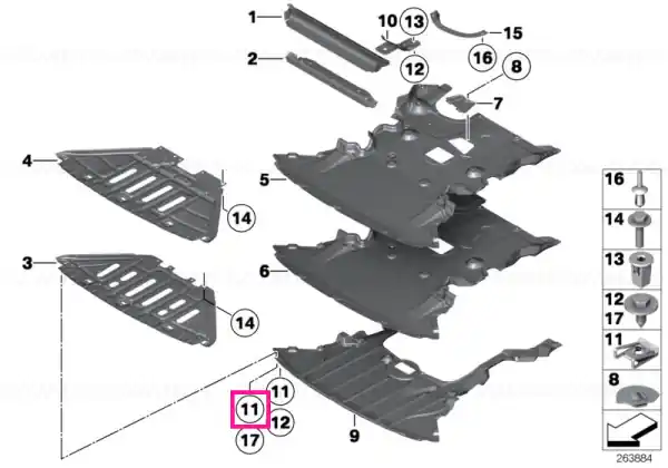 Piuliță arc M5 ZNS3 - BMW Discount