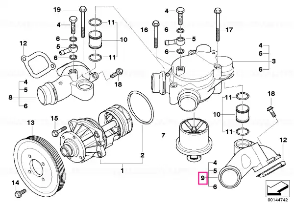 Calitate înaltă Conector cilindru 6-10 ZYL. 6-10 - BMW