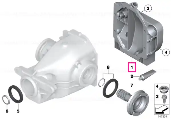Capac transmisie TYP 230K - BMW Reducere extra