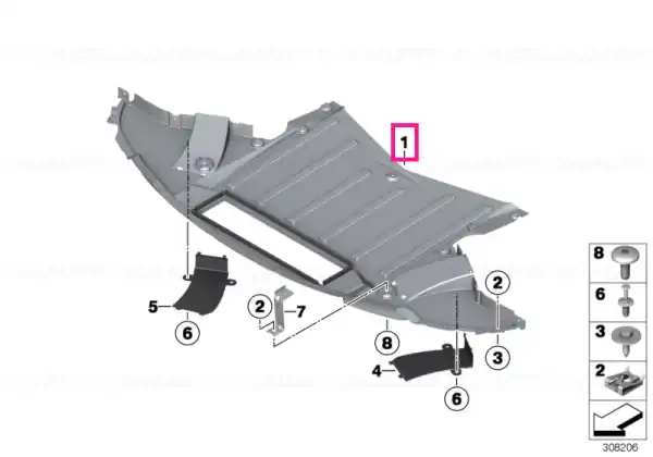 Incapsulare motor fata M - BMW Plată sigură