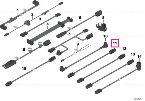 Ofertă specială Connection wire for USB/HUB 2330MM - BMW
