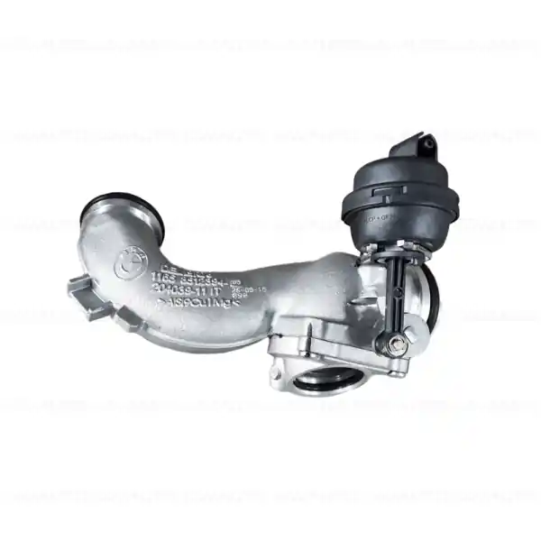 Conducta legatura evacuare turbina, cu supapa integrata - BMW Seria 3 F30 F31 F34, Seria 4 F32 F33 F36, Seria 5 F07 F10 F11, Seria 6 F06 F12 F13, Seria 7 F01, X3 F25, X5 F26, X5 F15, X6 F16 Disponibil imediat