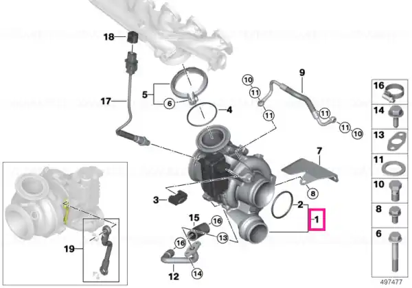 Cumpărături sigure Exch. turbo charger - BMW