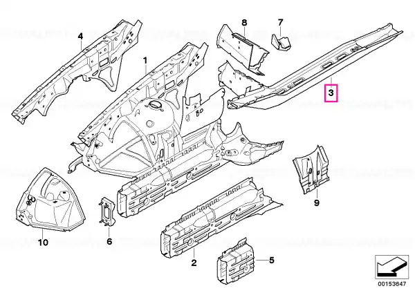 Rear right engine support - BMW Cumpără acum