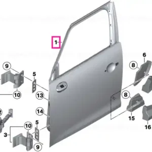 Door front left - BMW - Mini Expediere rapidă
