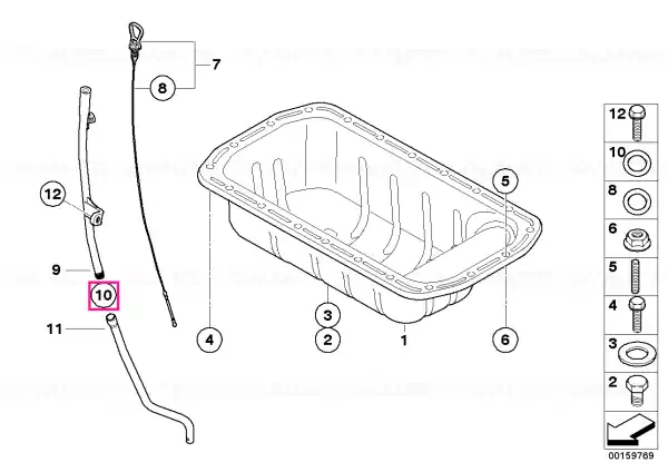 O-ring 10X2 - BMW - Mini Preț mic