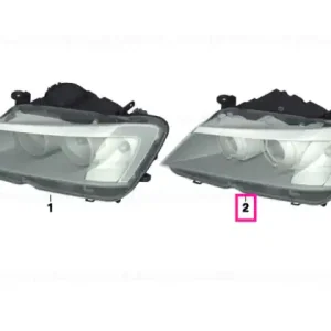 AHL-xenon headlight, left - BMW Retur ușor