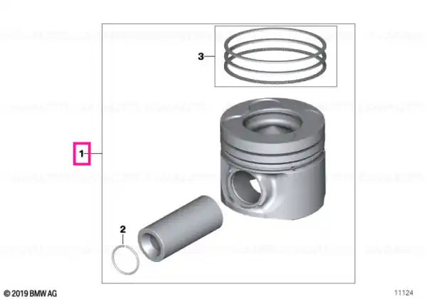 Ofertă Mahle piston (00) - BMW