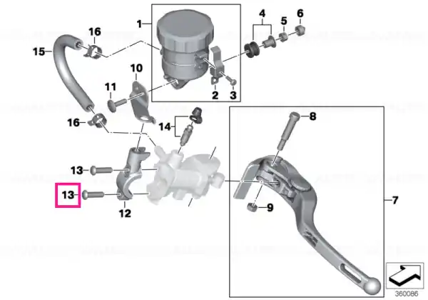 Ofertă de sezon Șurub cap cilindric M6X22 - BMW Motorrad