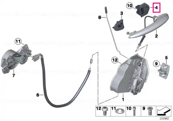 Fastening elements - BMW - Mini Transport gratuit