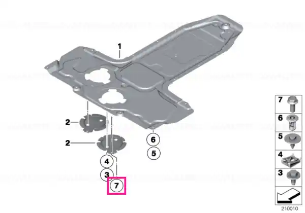 Preț redus Securing bolt TENSILOCK - BMW
