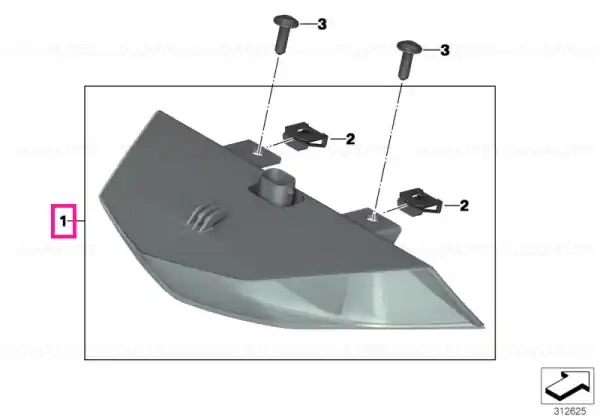 Noutate Tail light, LED - BMW Motorrad