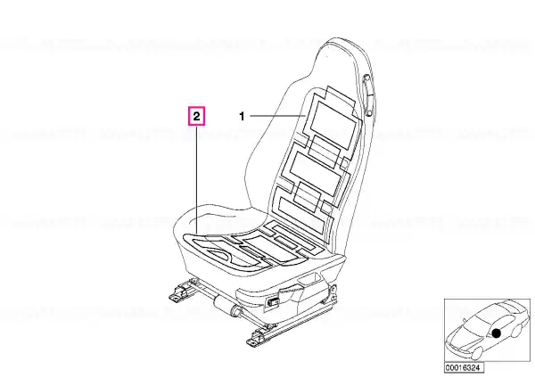 Cumpără online Heating element, seat - BMW