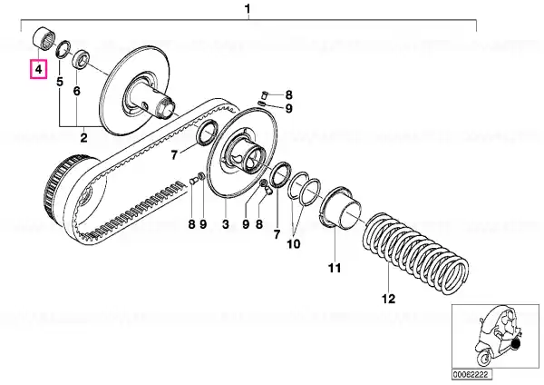 Needle sleeve 28X1,2 - BMW Motorrad Ultima șansă
