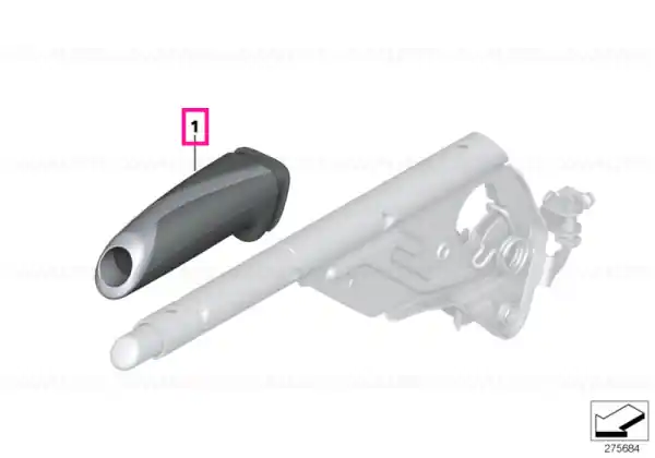 Handbrake handle SPORT - BMW Livrare rapidă