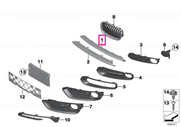 Retur gratuit Finisher, rod, centre URBAN - BMW