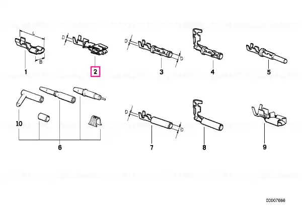 Comandă acum Contact arc dublu 4,0-6,0 MM²(AG) - BMW