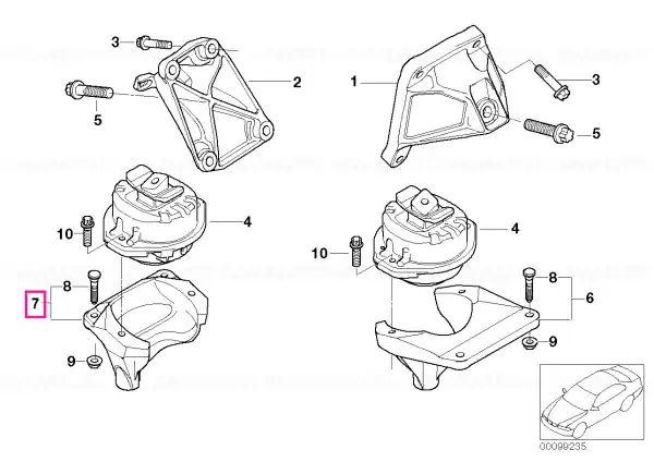 Mai ieftin Console right - BMW