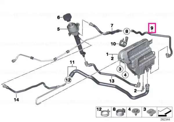 Furtun lichid de răcire - BMW Livrare rapidă
