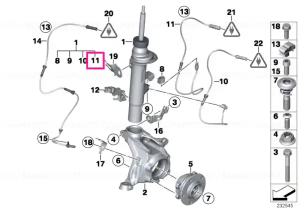 Adaptor fir pentru senzor - BMW Ofertă specială