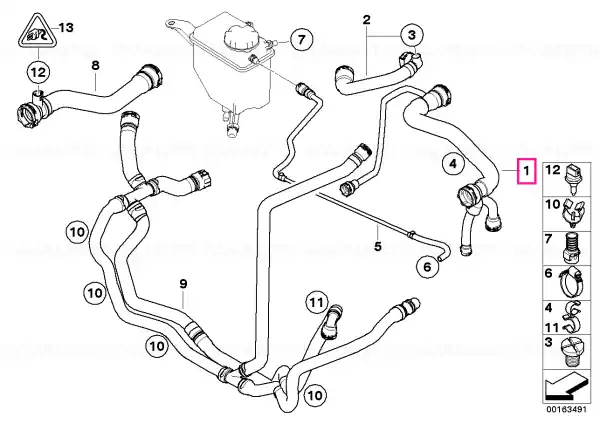 Furtun alimentare - BMW Plată sigură