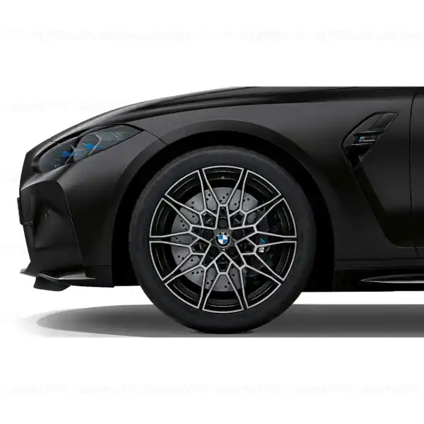 Cumpără acum Janta aliaj usor - M Performance Double Spoke 826M - Bicolor Negru (Jet Black Sol Paint/Bright Turned) - 9,5Jx19 ET:20 - BMW Seria 3 G80 G81 M3, Seria 4 G82 G83 M4