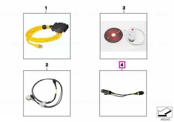 Cablu adaptor CAN/SRO logger - MS BMW Motorsport Nu rata
