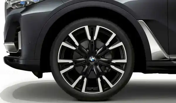 Calitate înaltă Janta din aliaj usor - Y-Spoke 756 - Bicolor Gri/Argintiu (Orbit Grey / Bright Turned) - 10,5Jx22 ET:43 - BMW X7 G07