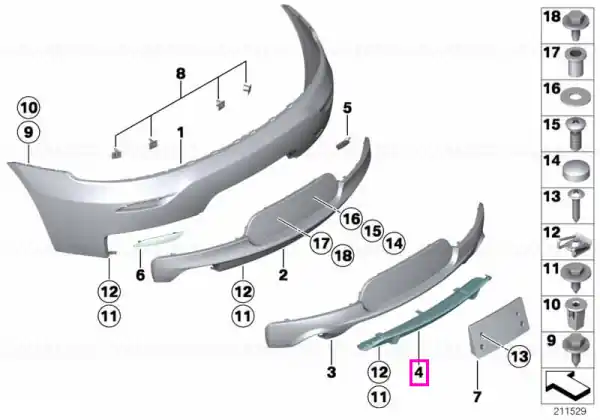 Ornament inferior difuzor spate High Performance- BMW Z4 E89 Discount